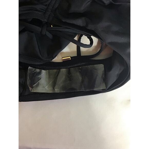 Lablanca Women One Piece Tummy Control Black  Swimsuit Sz 10 NWT Island Goddess - Picture 9 of 11